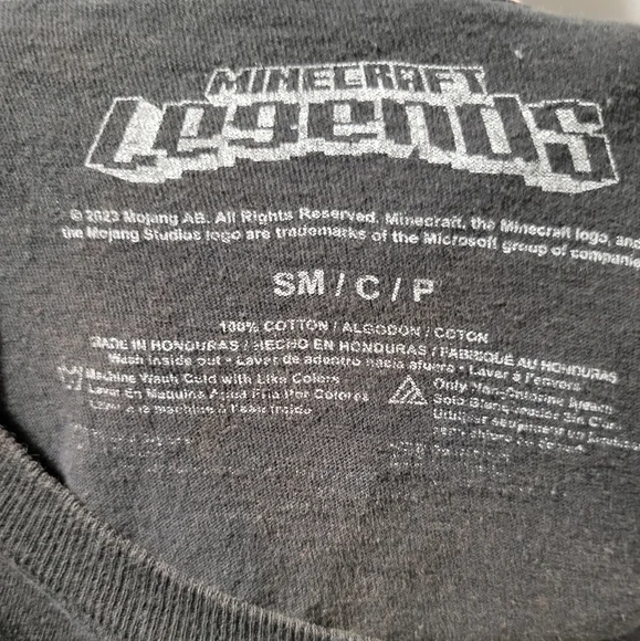 Minecraft Boys Graphic T-Shirt Small - Picture 3 of 3